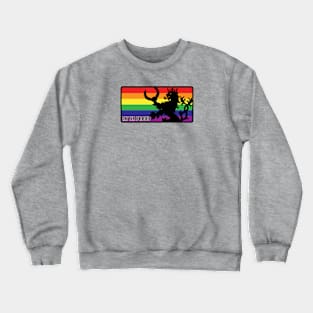 An Tir Pride - Pride Flag- Oblong Crewneck Sweatshirt